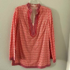 Tory Burch Tunic Swim Coverup Size 8